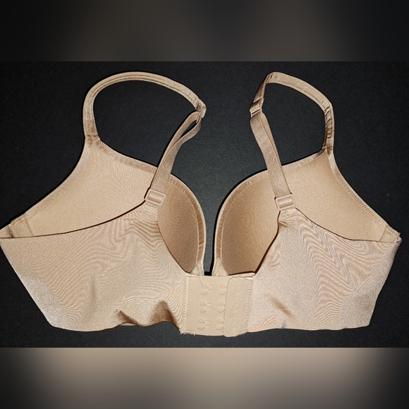 💕 NEW SKIMS Ultimate Padded Plunge Pushup Push Up Teardrop bra Nude Clay 36C - Picture 4 of 12